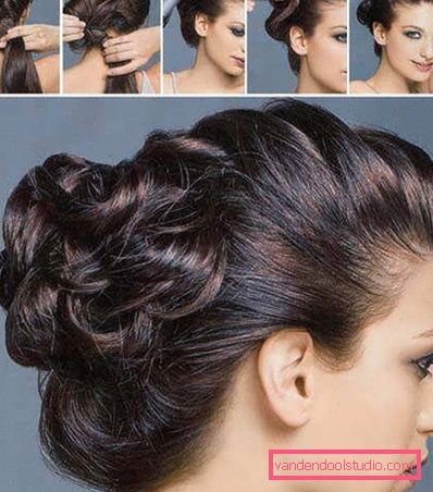 Do-it-yourself účesy Tvorba večerných účesov vlastnými rukami - top 8 styling na večer