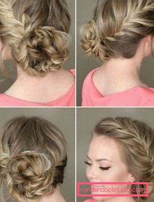 Do-it-yourself účesy Tvorba večerných účesov vlastnými rukami - top 8 styling na večer