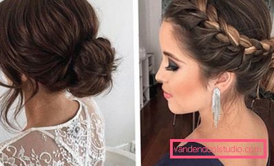 Do-it-yourself účesy Tvorba večerných účesov vlastnými rukami - top 8 styling na večer