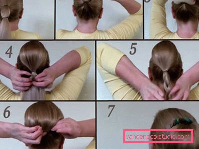 Tvorba večerných účesov vlastnými rukami - top 8 styling na večer