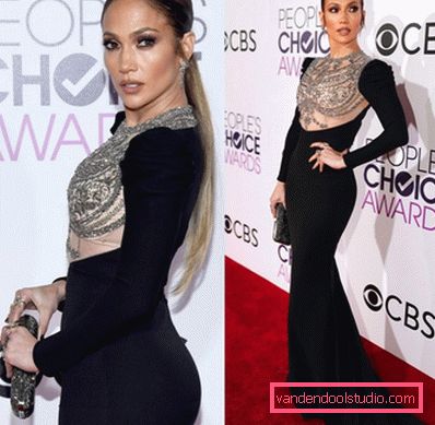 Krásne šaty Jennifer Lopez