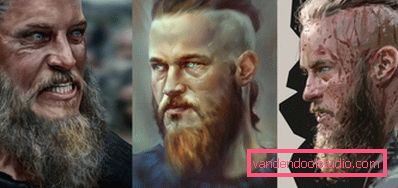 Vlasy Ragnar Lodbroka z televízneho seriálu