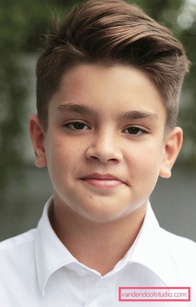 Módne účesy pre chlapcov